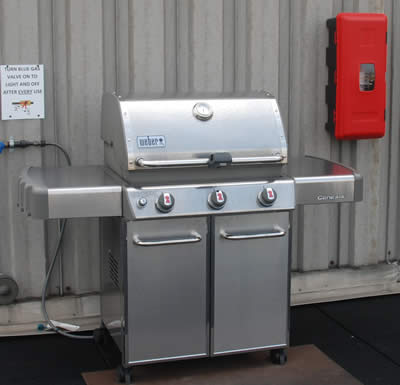 Rooftop grill
