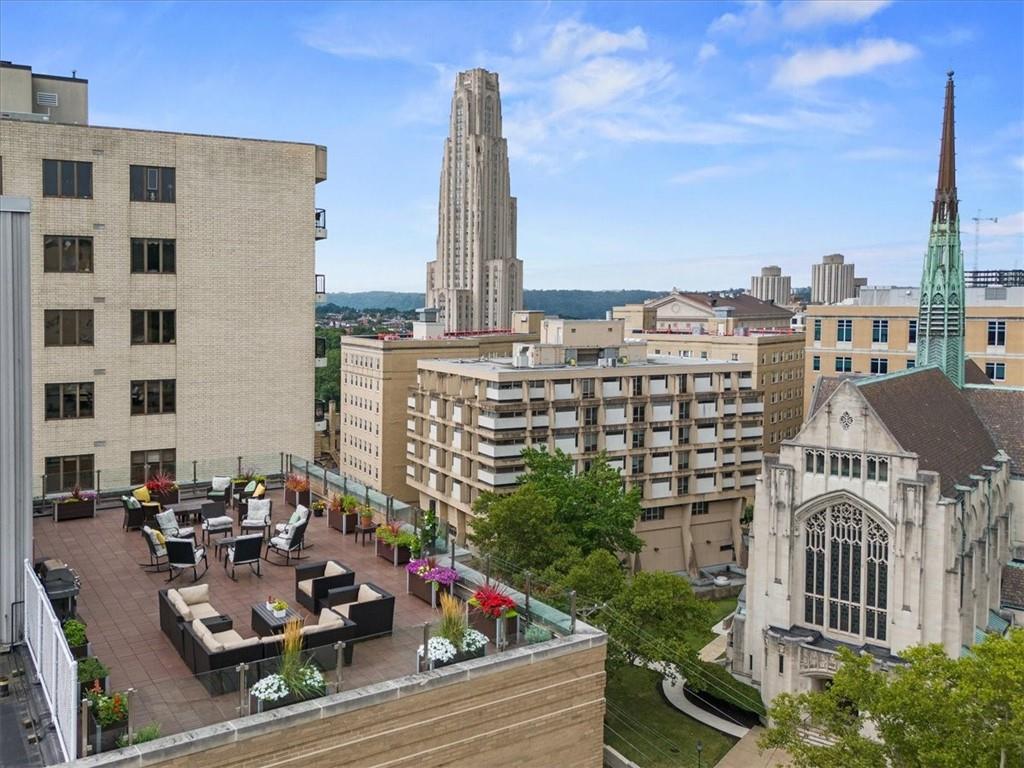 Rooftop view from neighboring building